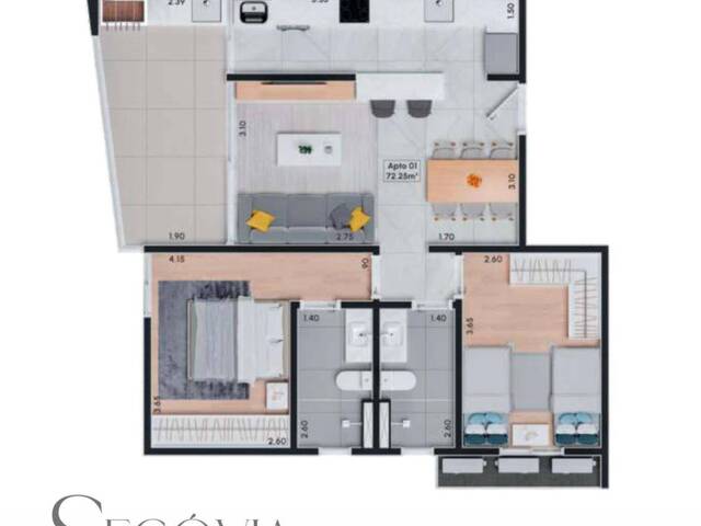 #113 - Apartamento para Venda em Caraguatatuba - SP
