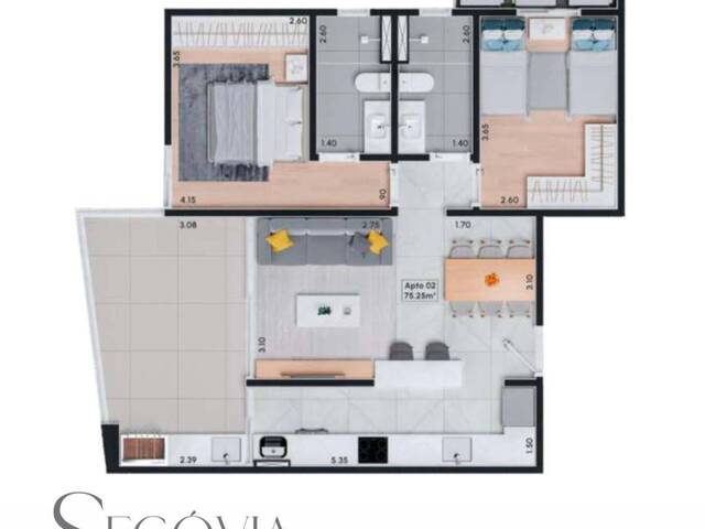 Apartamento para Venda em Caraguatatuba - 5