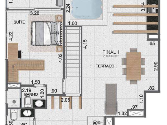 #127 - Apartamento para Venda em Caraguatatuba - SP